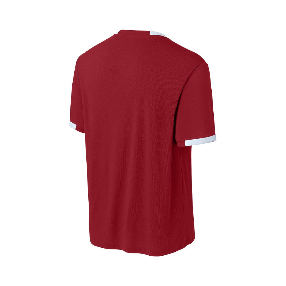 Deep Red/White | Back