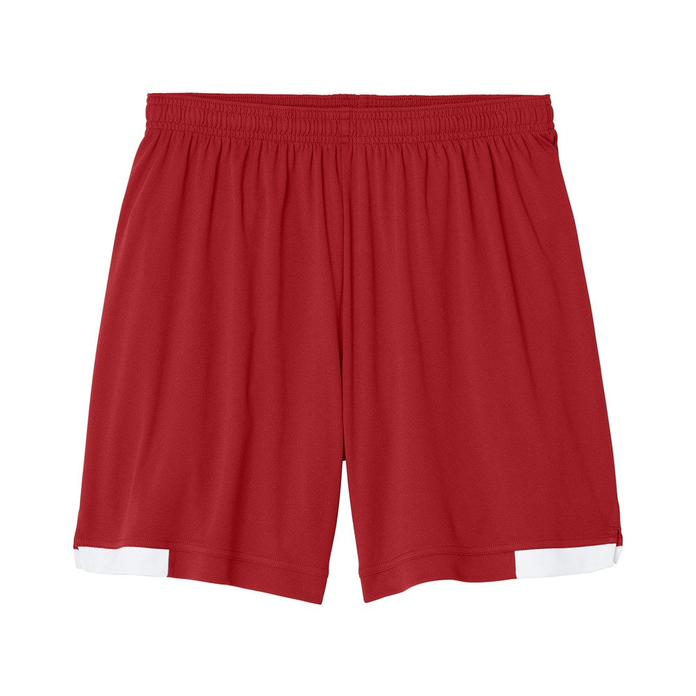 Deep Red/White