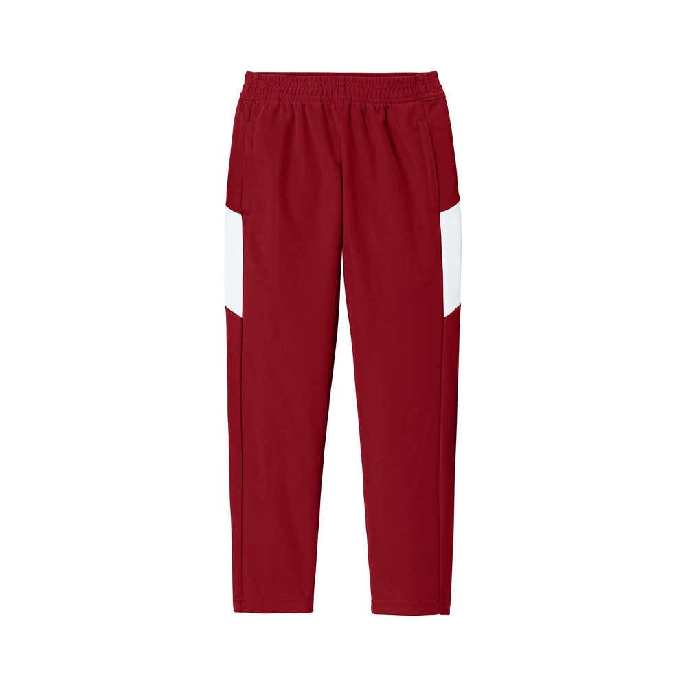 Deep Red/White