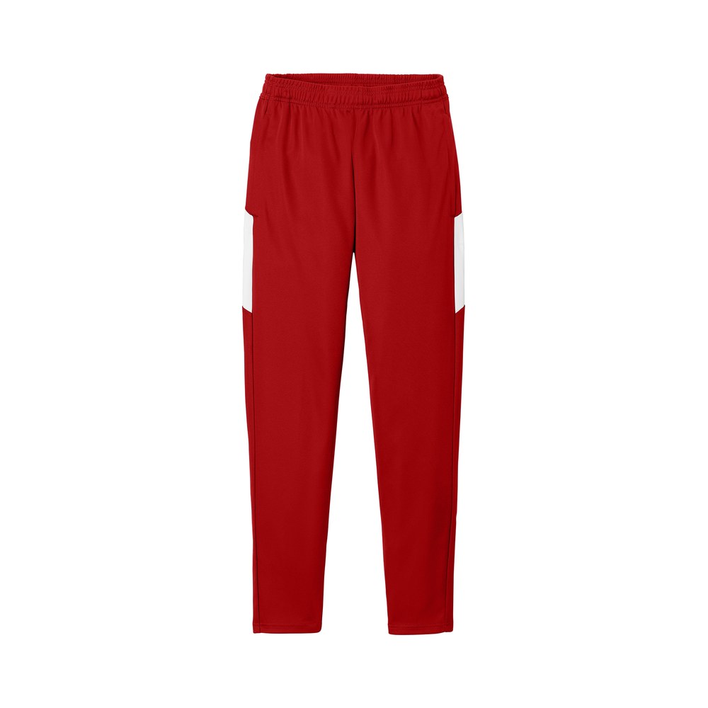 Deep Red/White