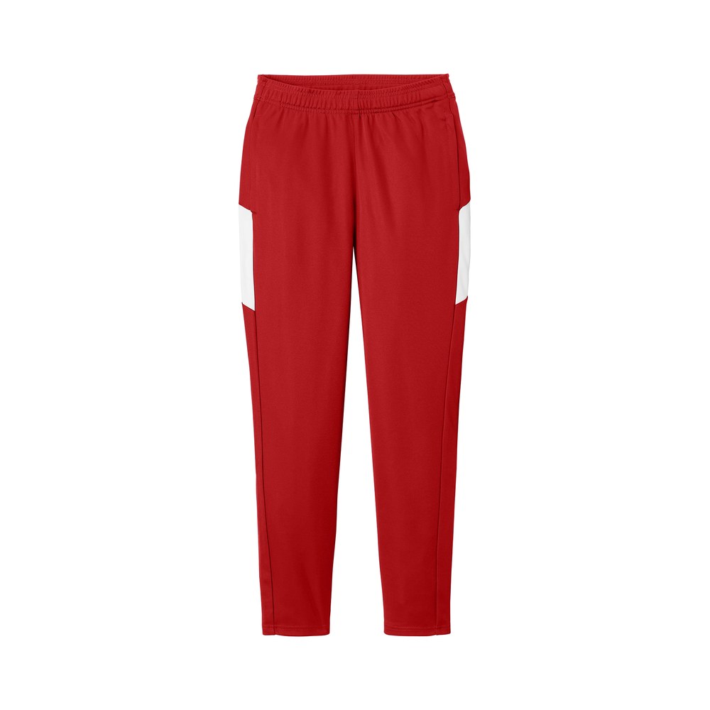 Deep Red/White
