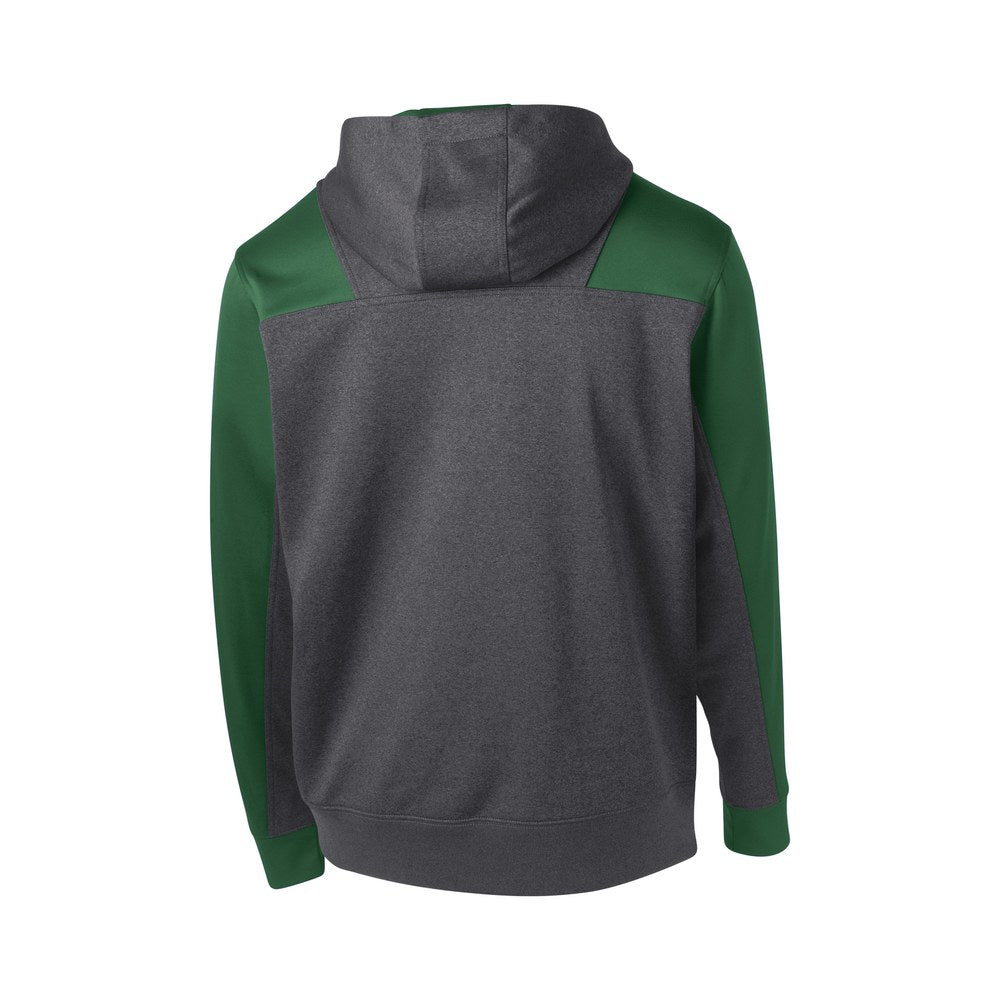 Graphite Heather/Forest Green | Back