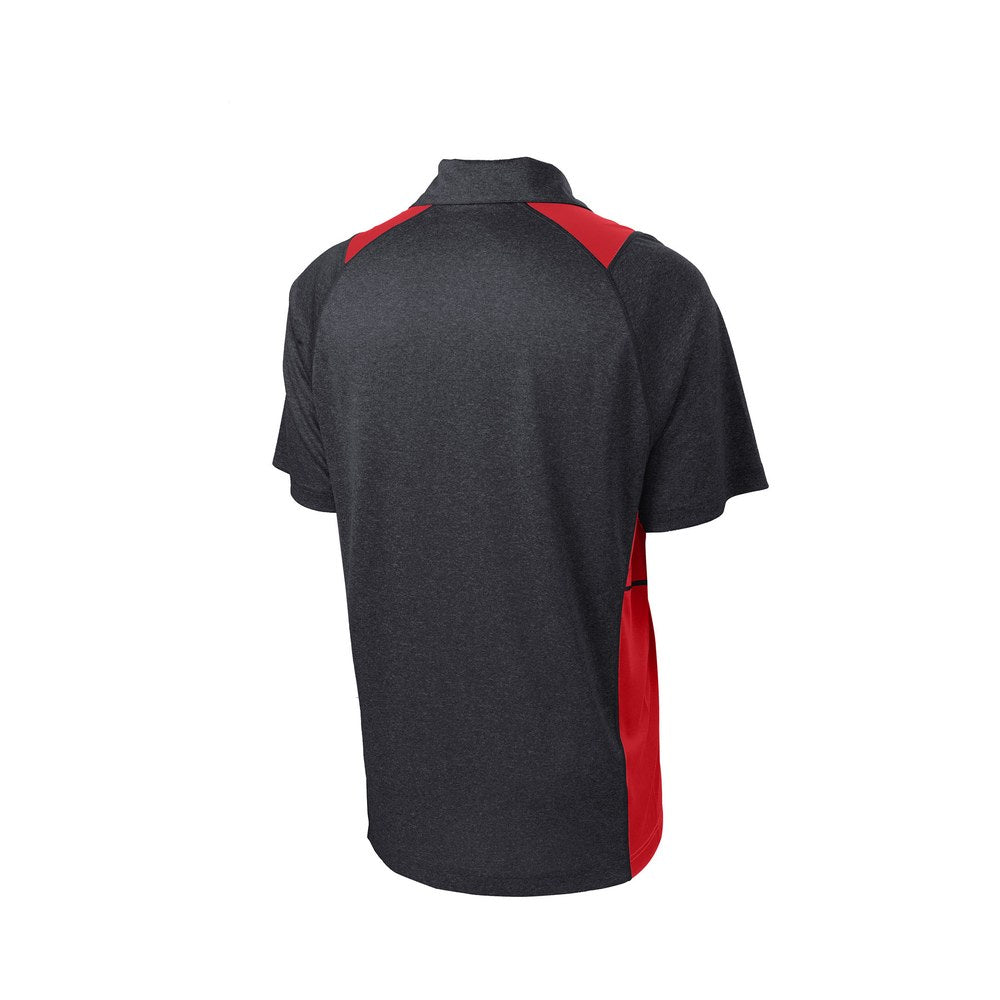 Graphite Heather/True Red | Back