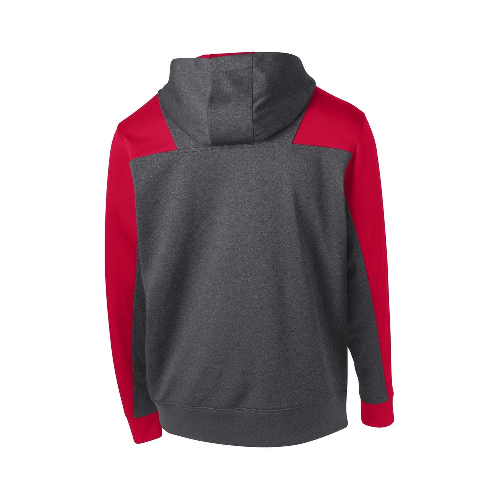 Graphite Heather/True Red | Back