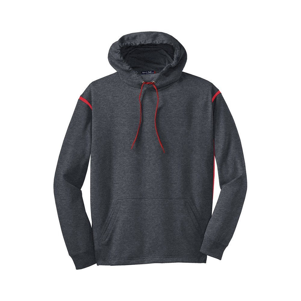 Graphite Heather/True Red
