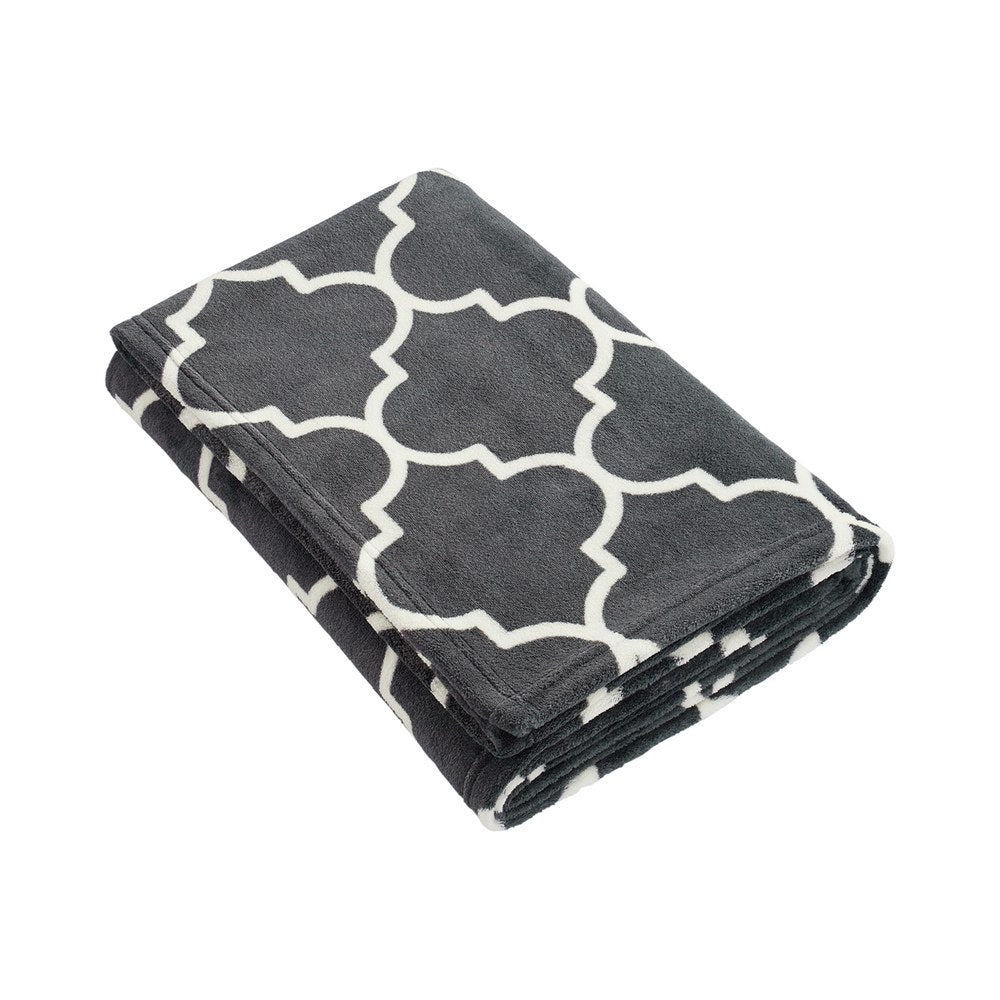 Graphite/Quatrefoil