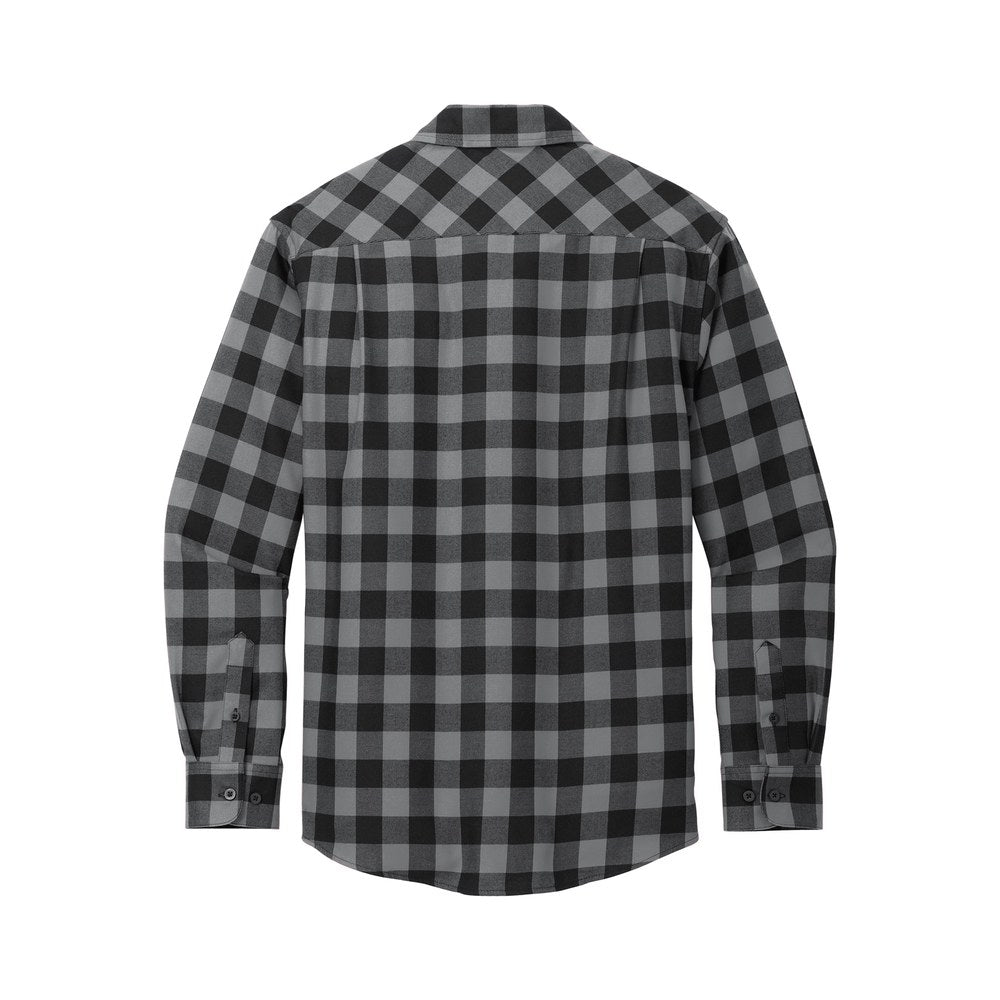 Grey/Black Buffalo Check | Back