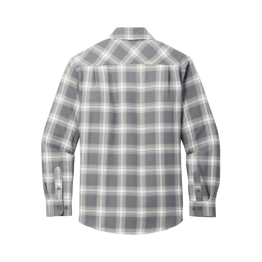 Grey/Cream Open Plaid | Back