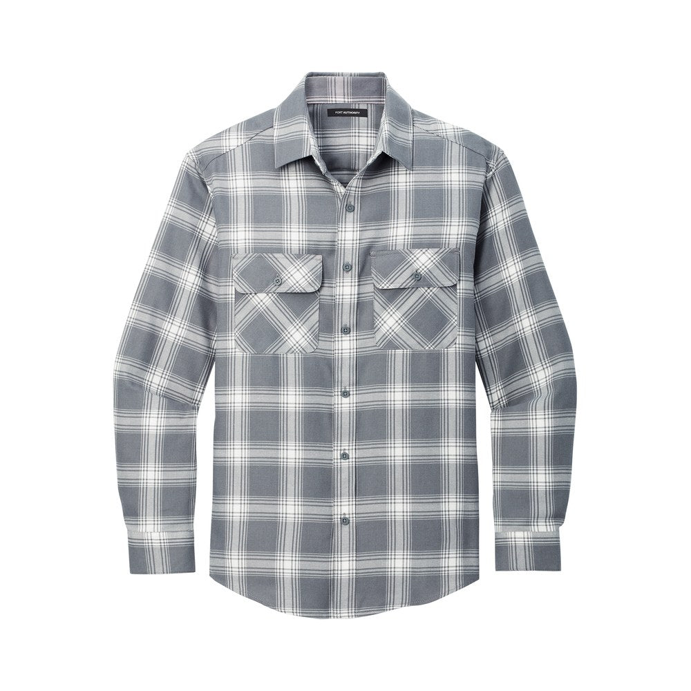 Grey/Cream Open Plaid