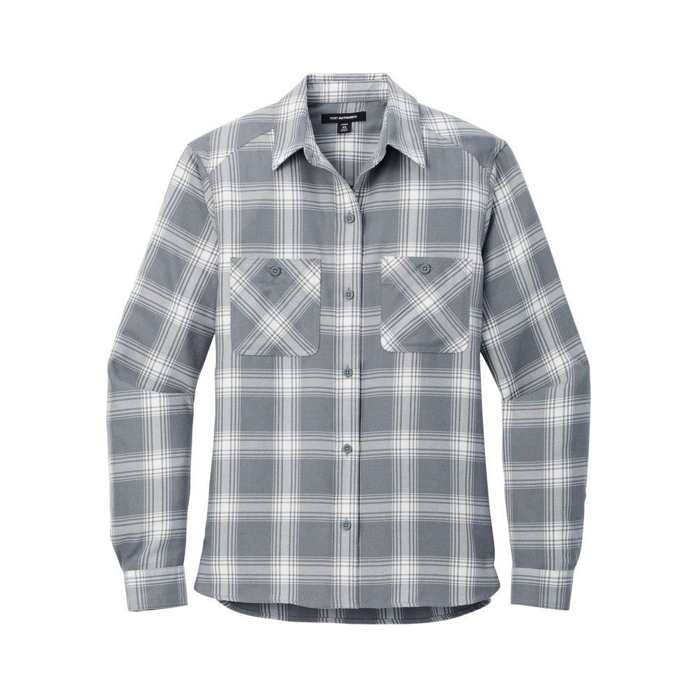 Grey/Cream Open Plaid