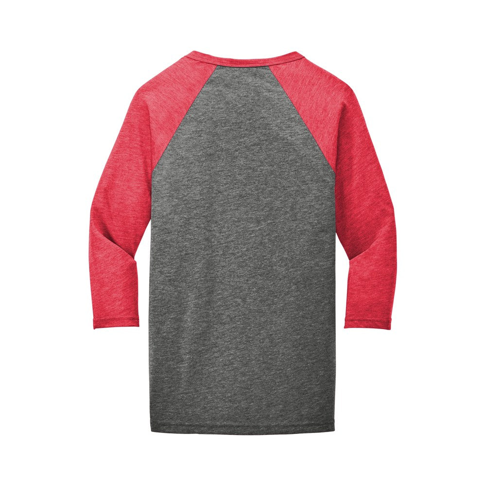 Grey/Red Triblend | Back