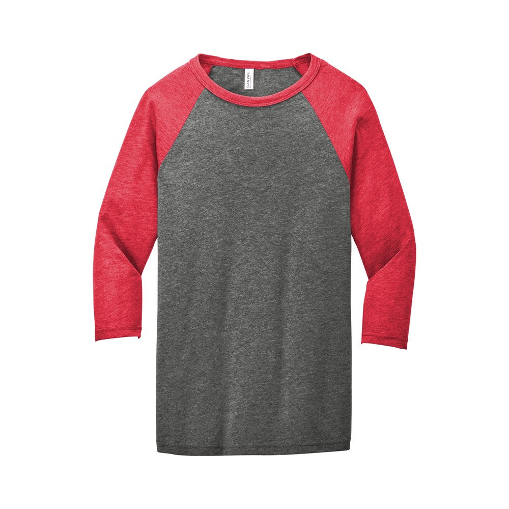 Grey/Red Triblend