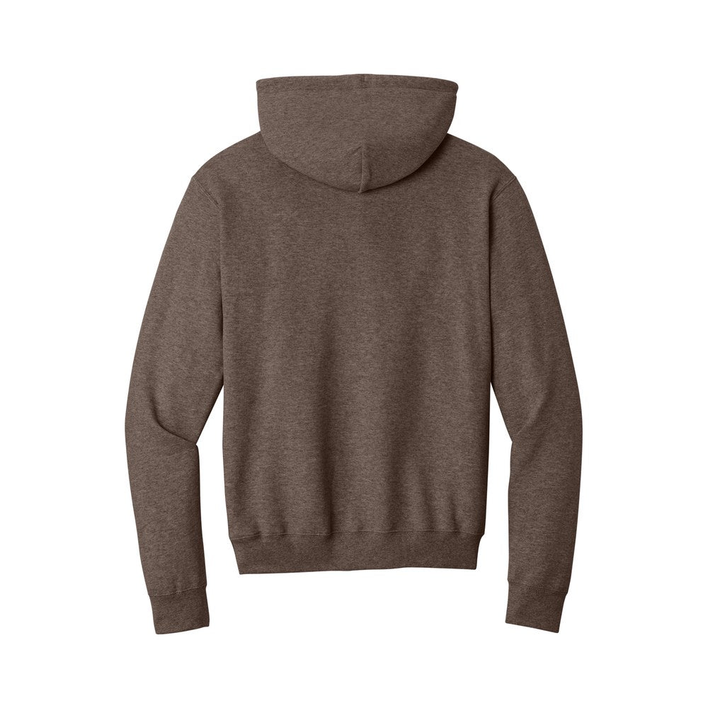 Heather Dark Chocolate Brown | Back