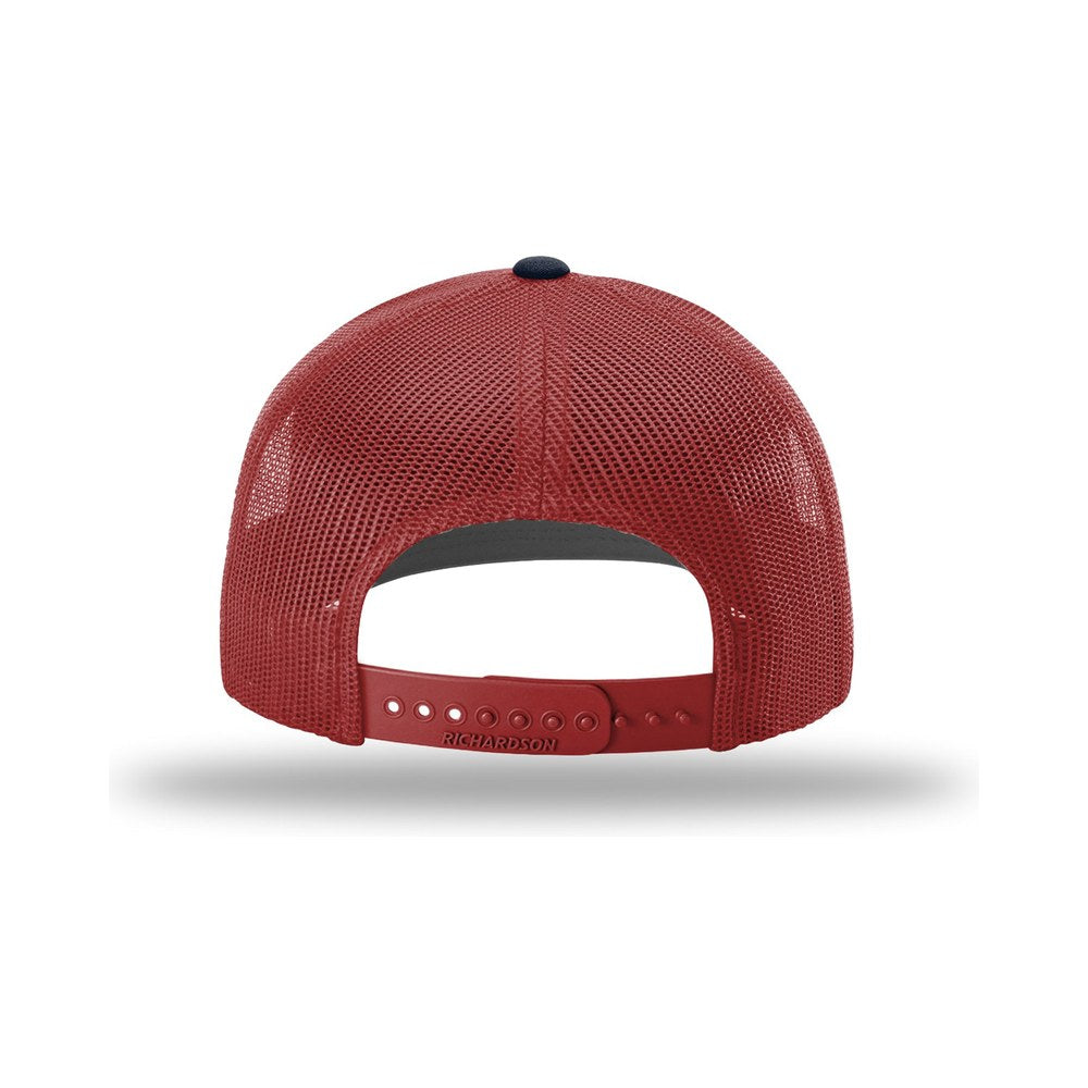 Heather Grey/Cardinal/Navy | Back