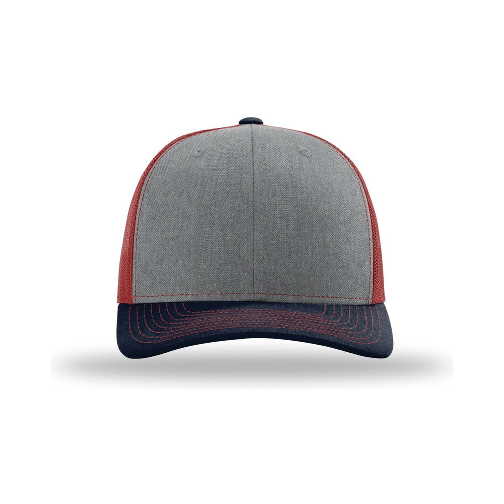 Heather Grey/Cardinal/Navy