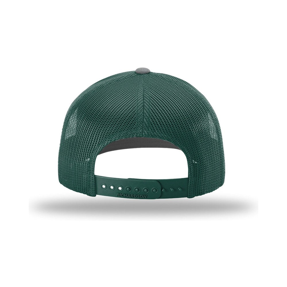 Heather Grey/Dark Green | Back