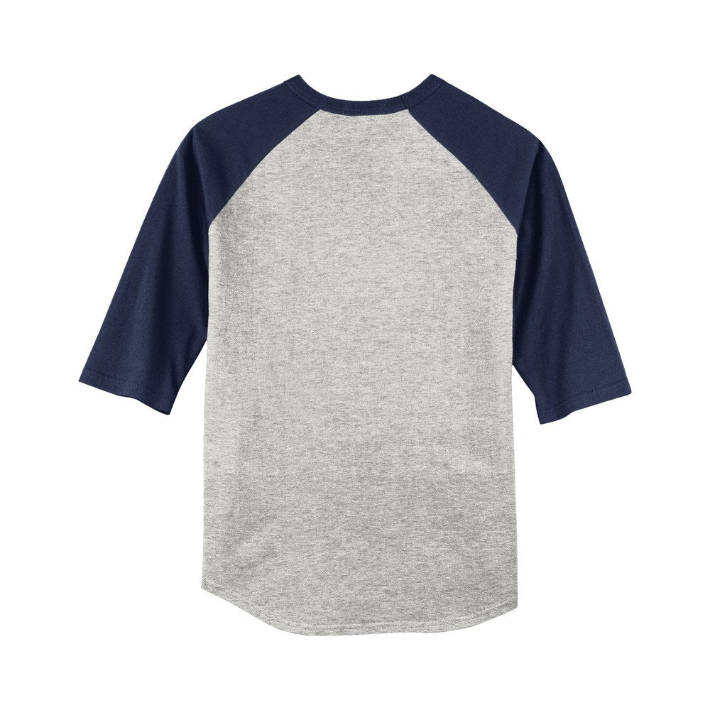 Heather Grey/Navy | Back