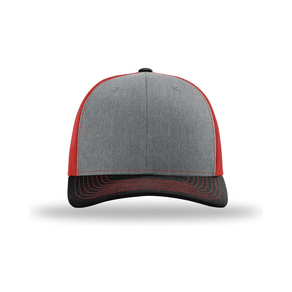 Heather Grey/Red/Black