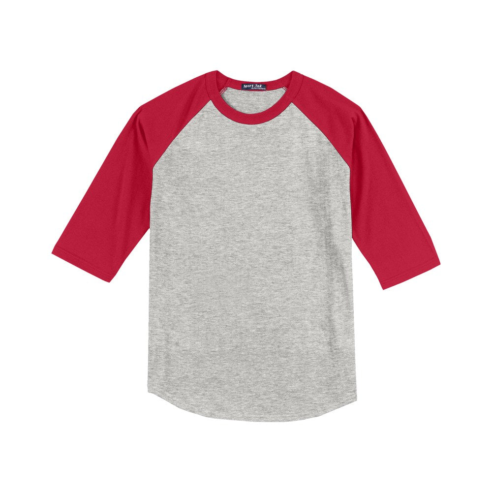 Heather Grey/Red