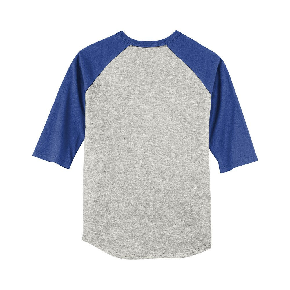 Heather Grey/Royal | Back