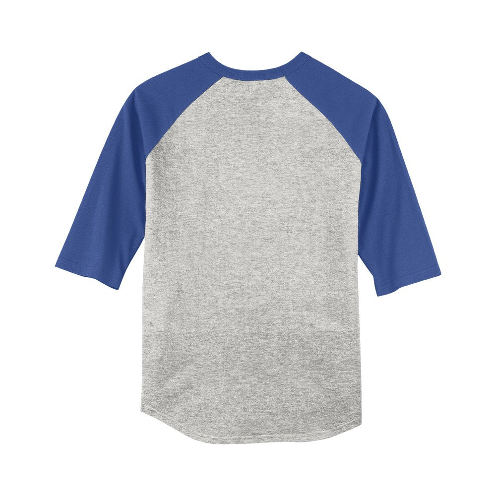 Heather Grey/Royal | Back