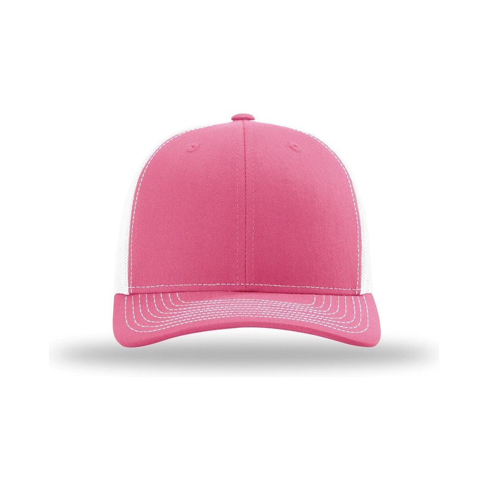 Hot Pink/White