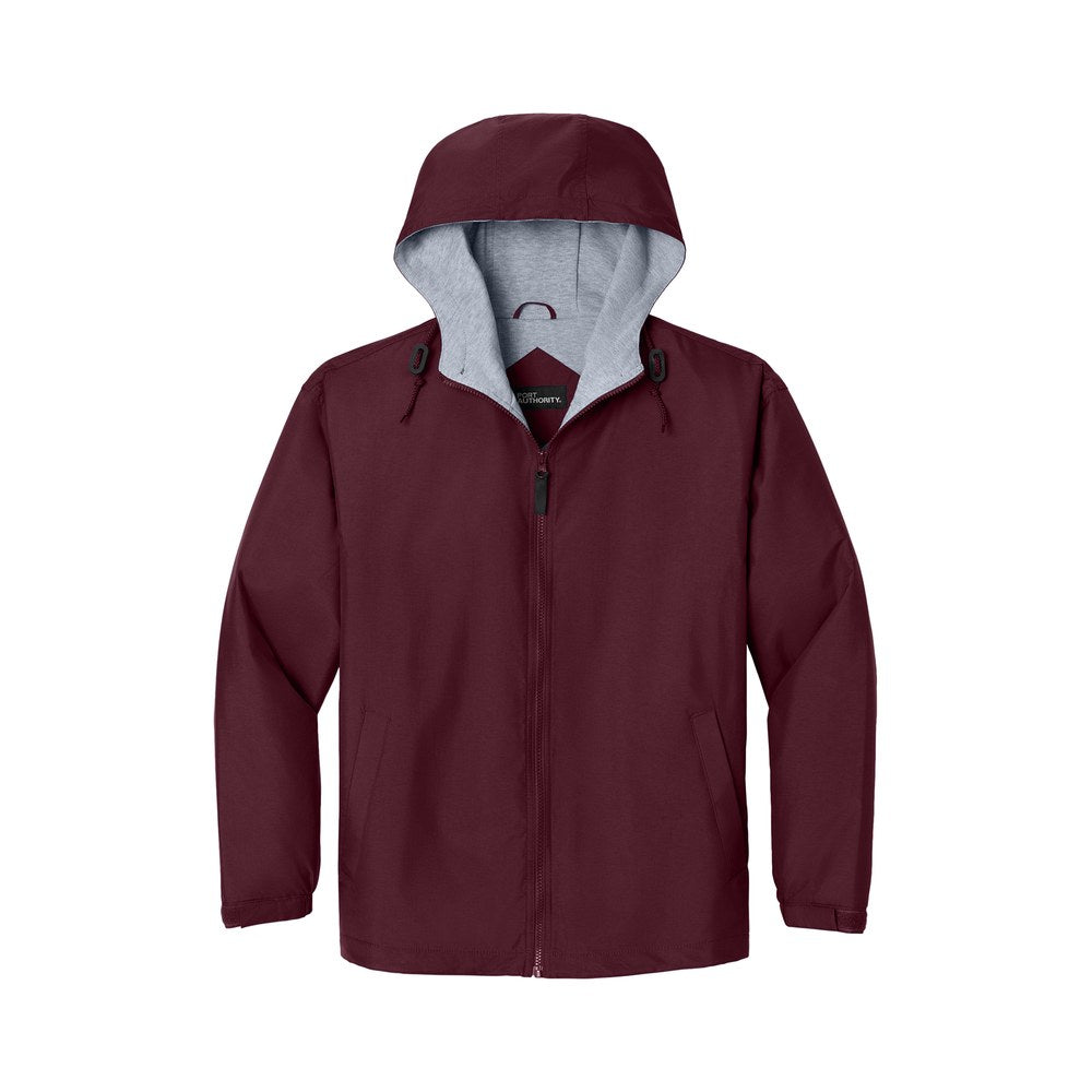 Maroon/Light Oxford
