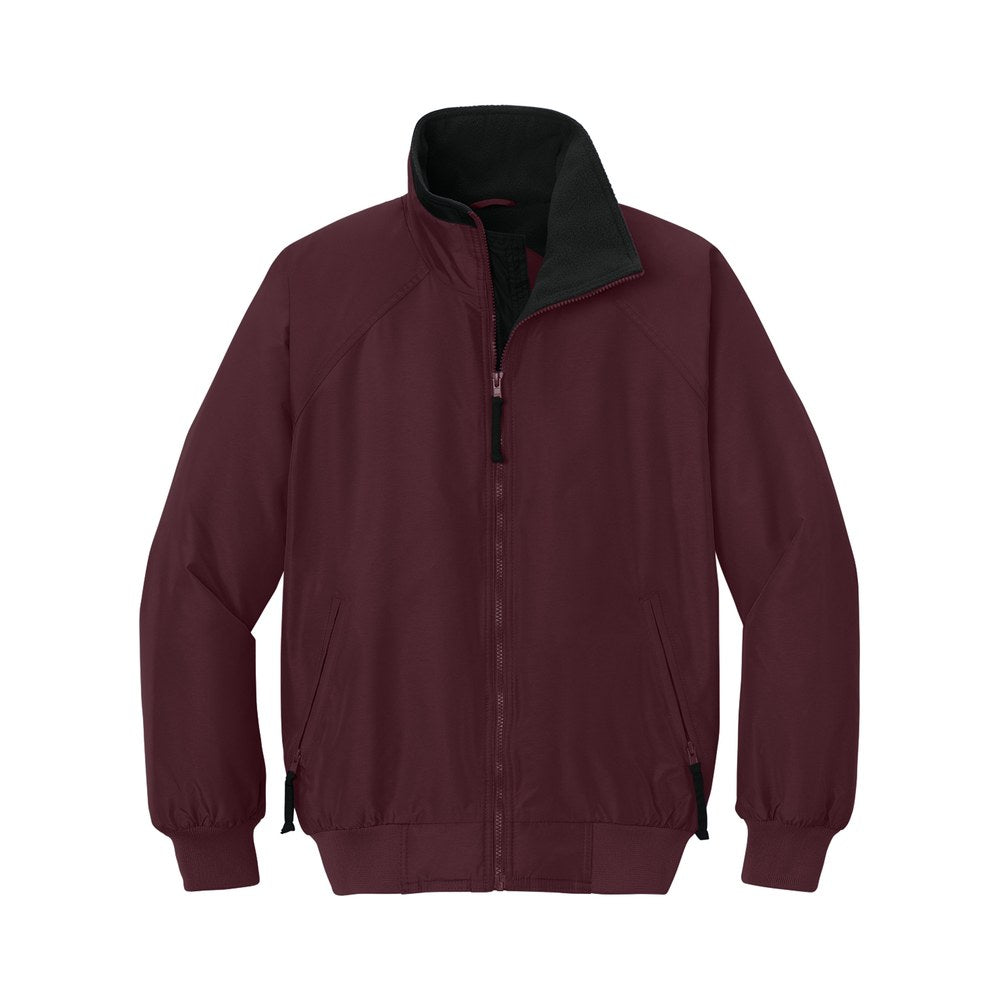 Maroon/True Black
