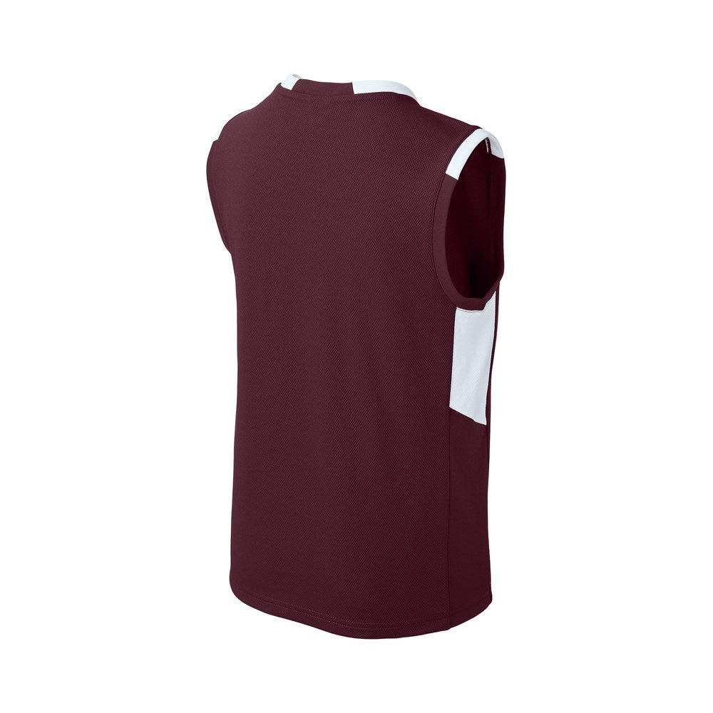 Maroon/White | Back