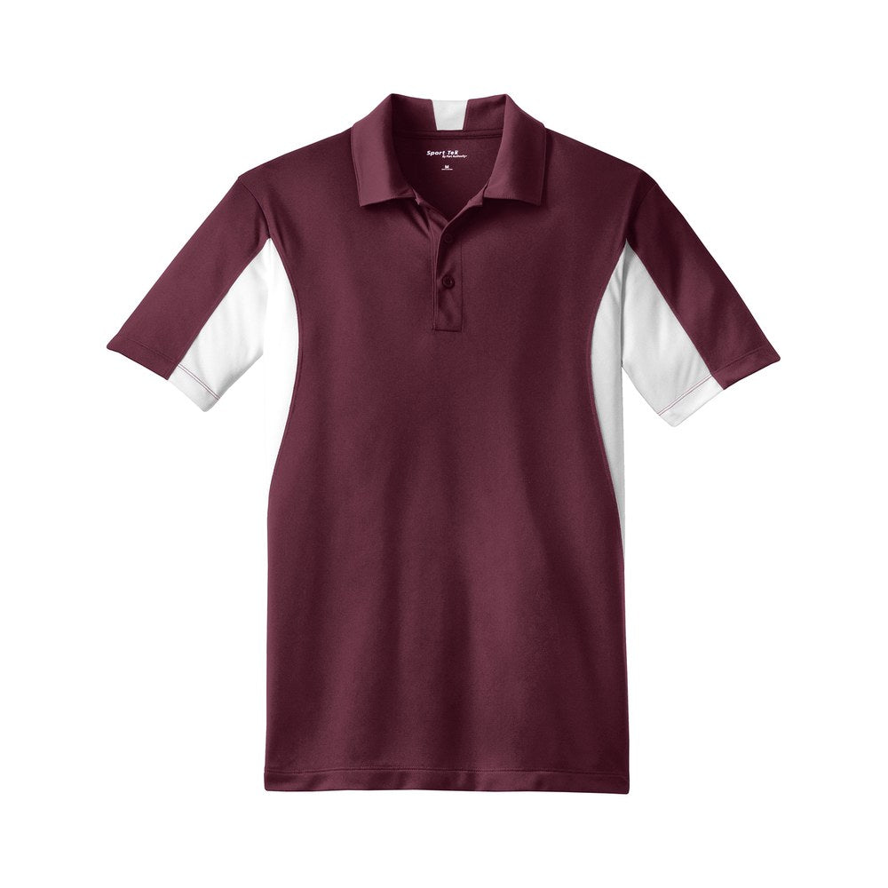 Maroon/White