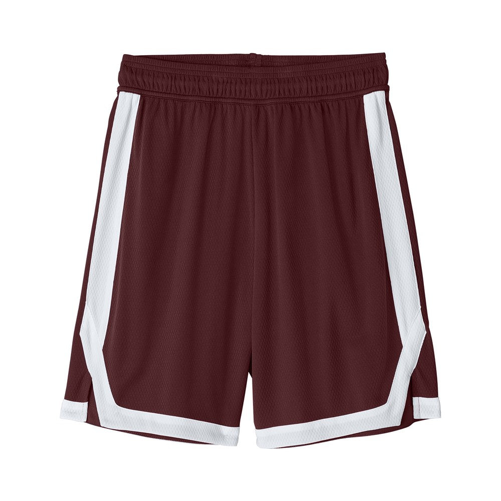 Maroon/White