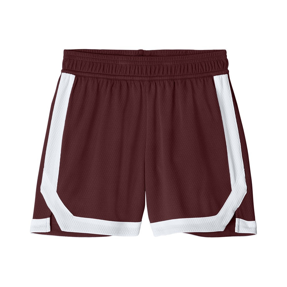 Maroon/White