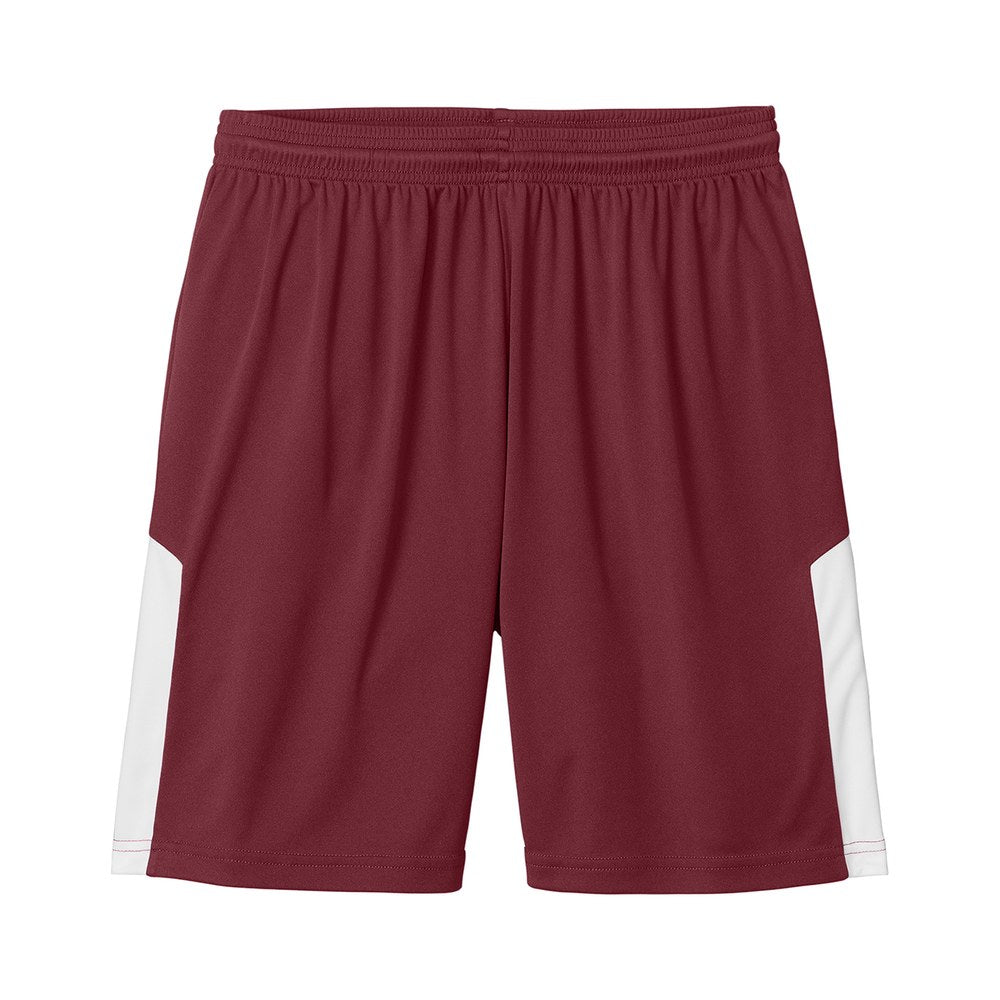 Maroon/White