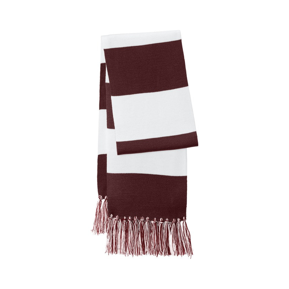 Maroon/White
