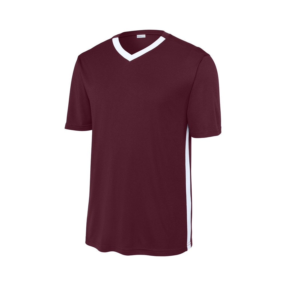 Maroon/White