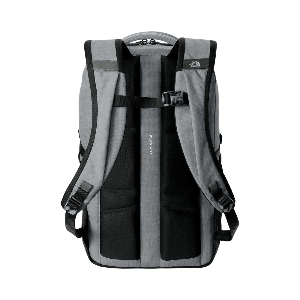 Mid Grey Dark Heather/TNF Black | Back
