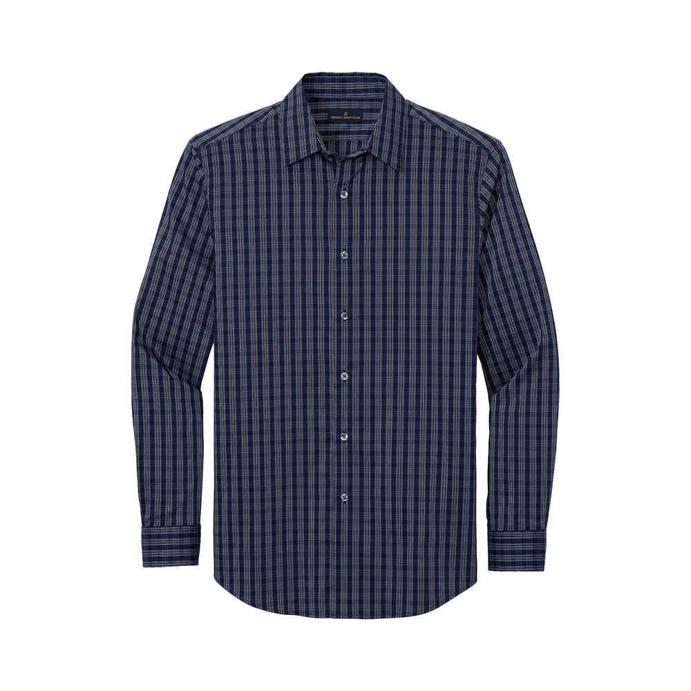 Navy Blazer/White Grid Check