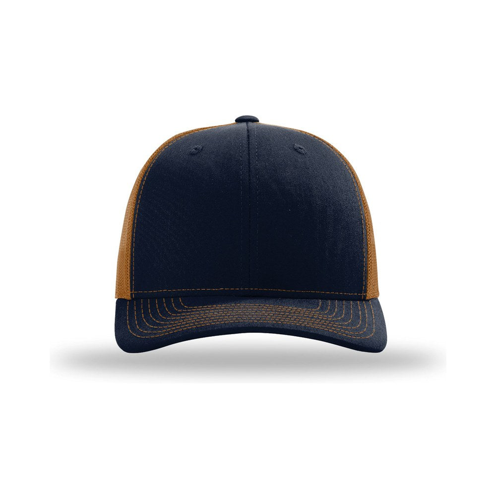 Navy/Caramel