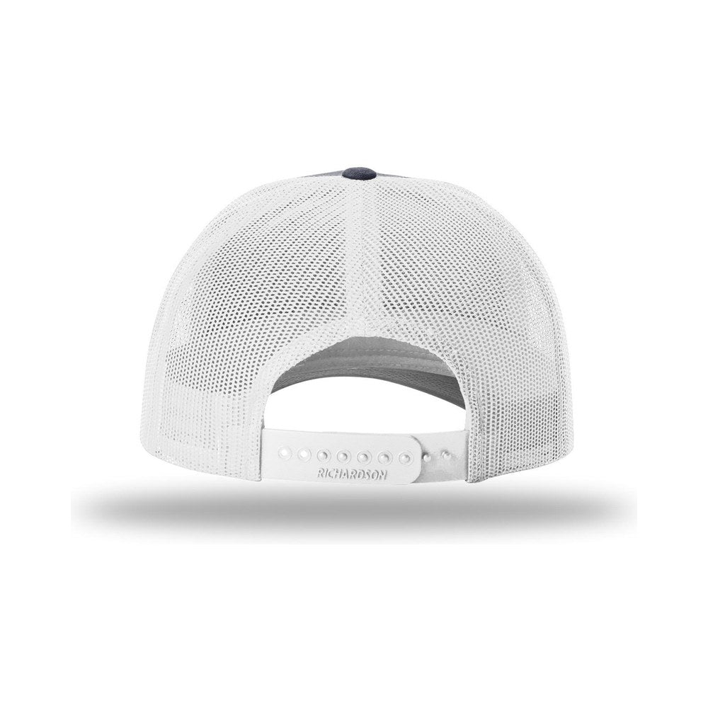 Navy Heather/Light Grey | Back