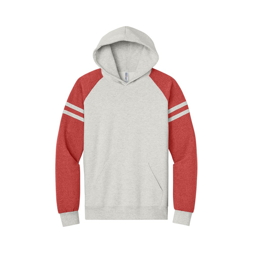 Oatmeal Heather/Fiery Red Heather