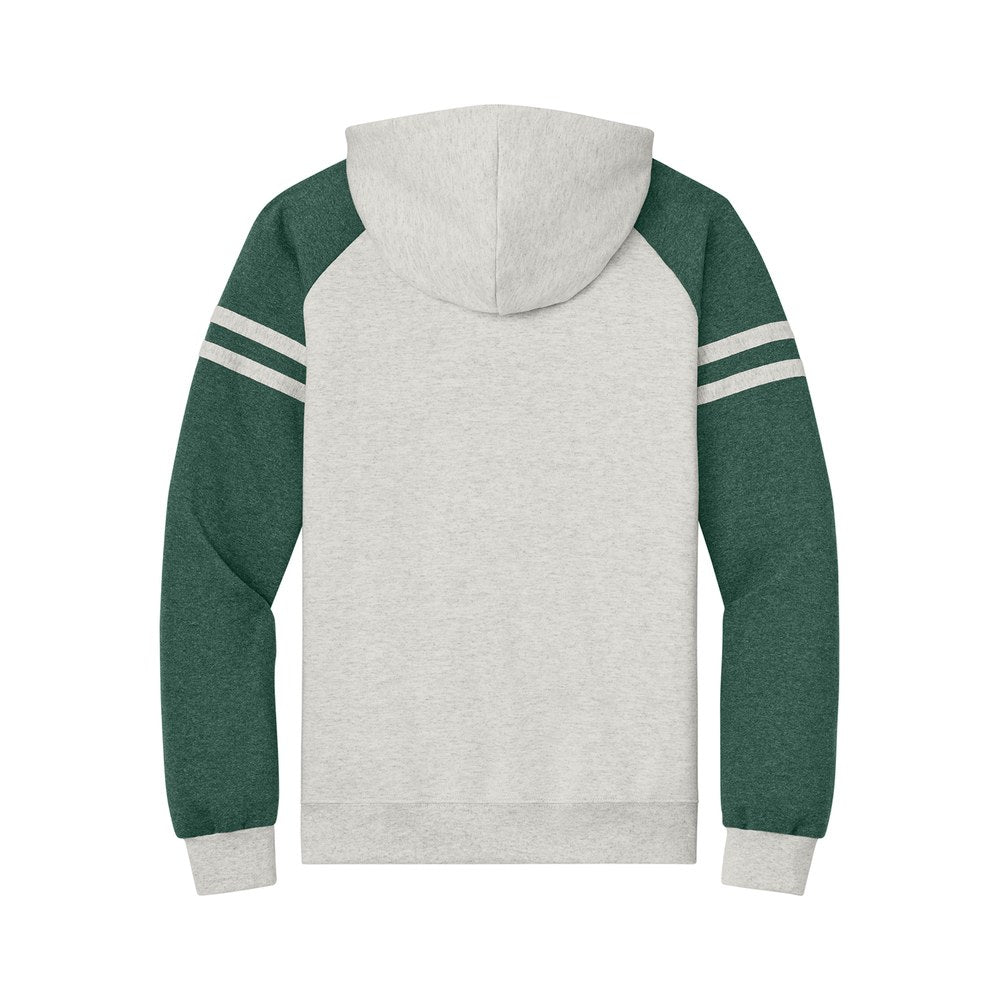 Oatmeal Heather/Forest Green Heather | Back