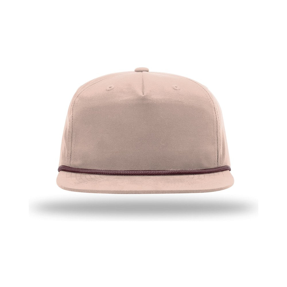 Pale Peach/Maroon
