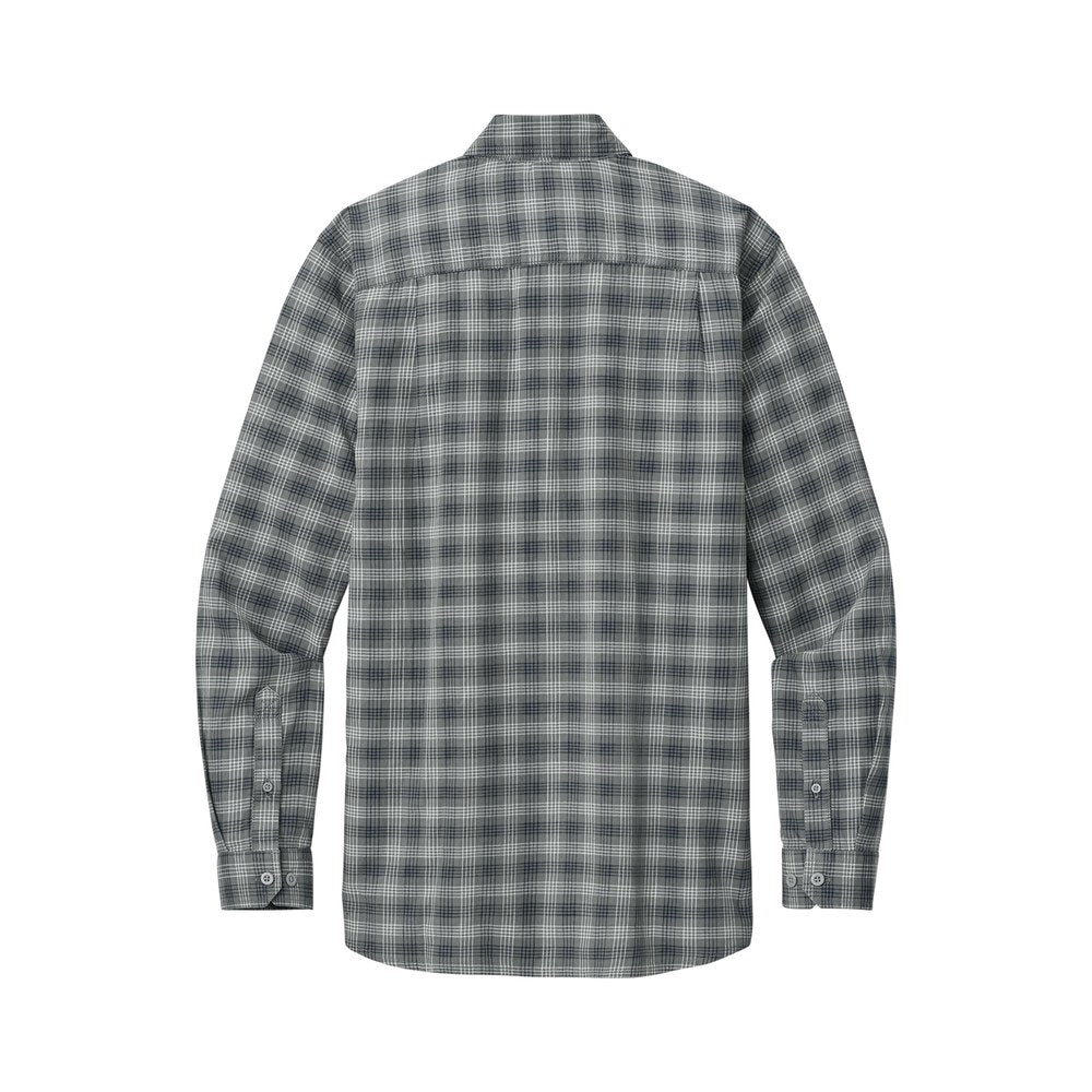 Plaid Steel Navy | Back