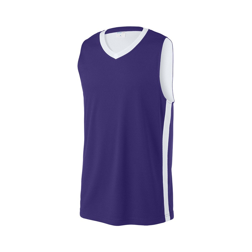 Purple/White