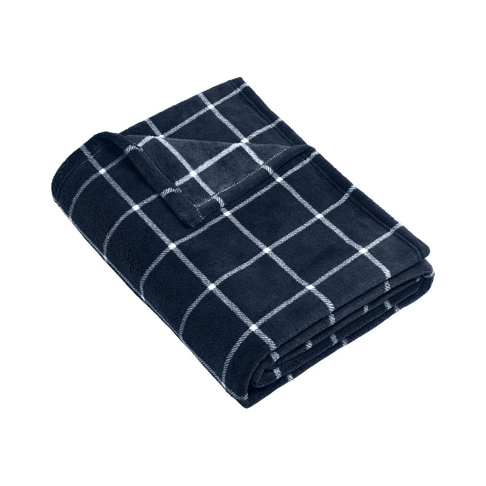 River Blue Navy/Marshmallow Check