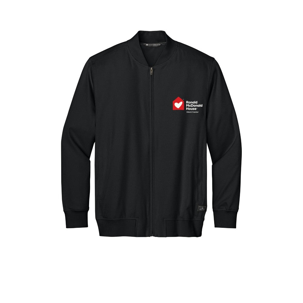 Ronald McDonald Westchester TravisMathew Bomber Jacket - Black