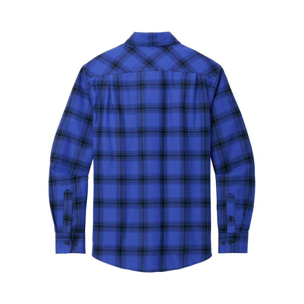 Royal/Black Open Plaid | Back