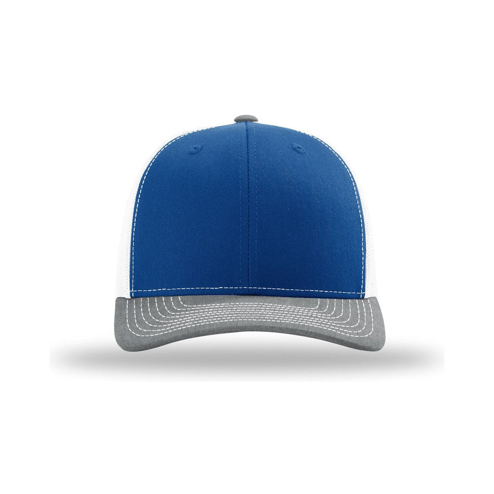 Royal/White/Heather Grey