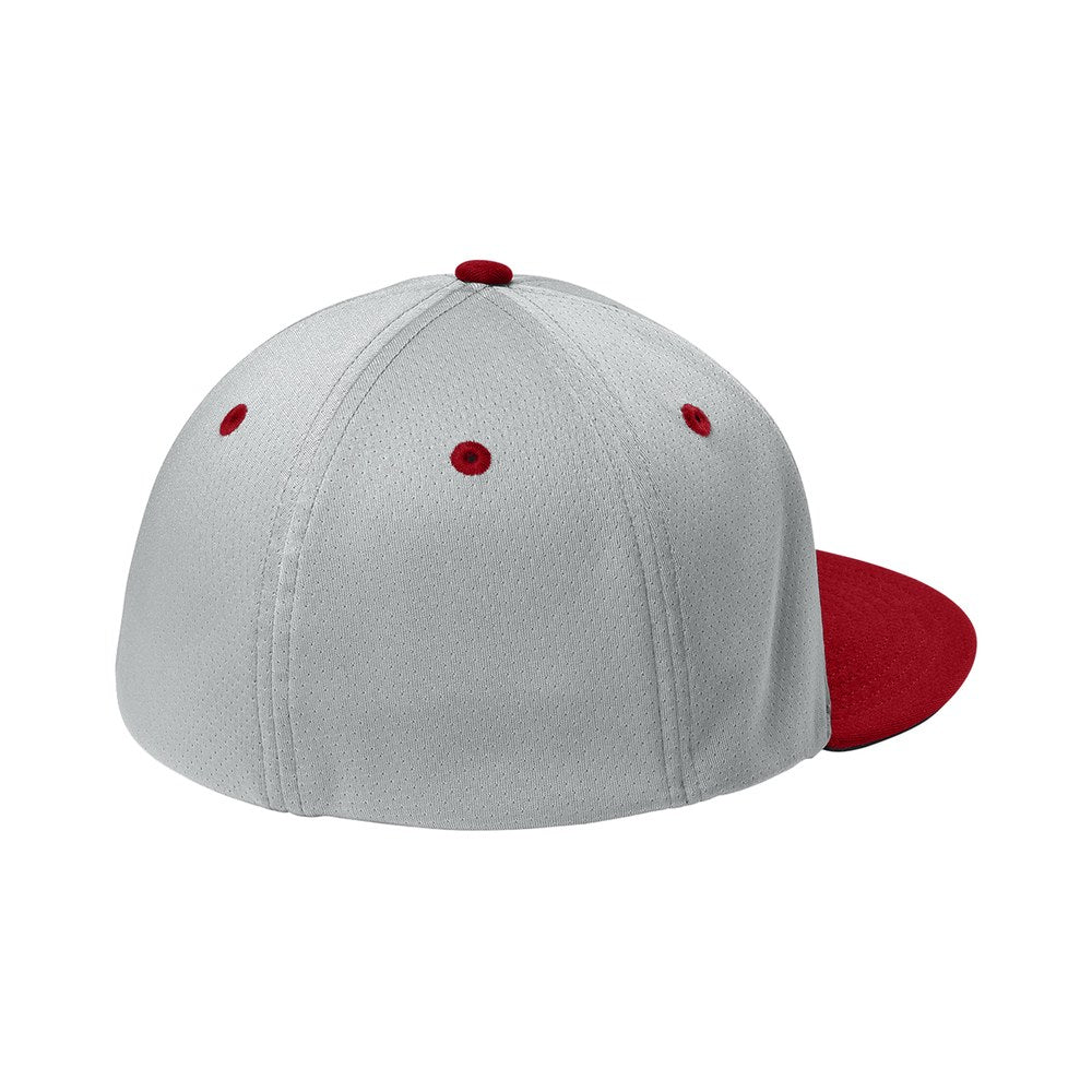 Silver/Deep Red/Silver | Back