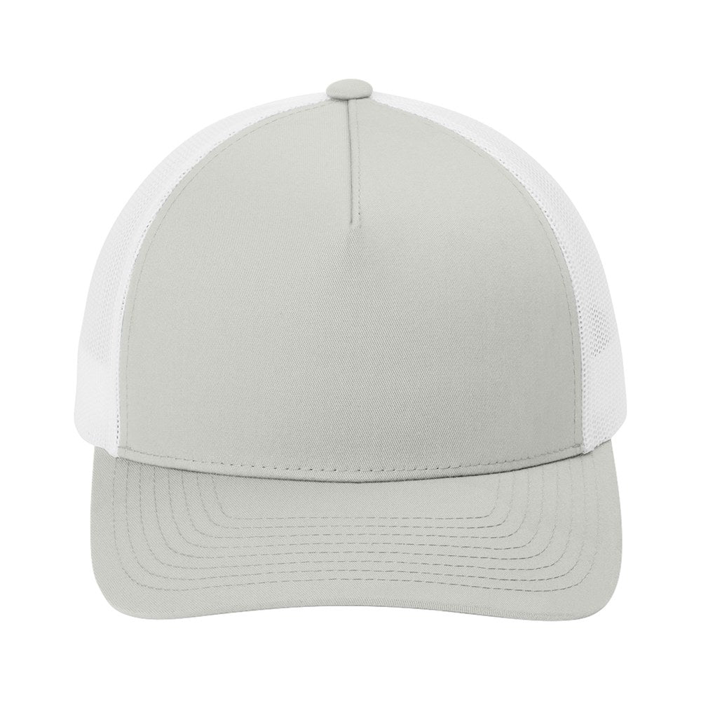 Silver/White
